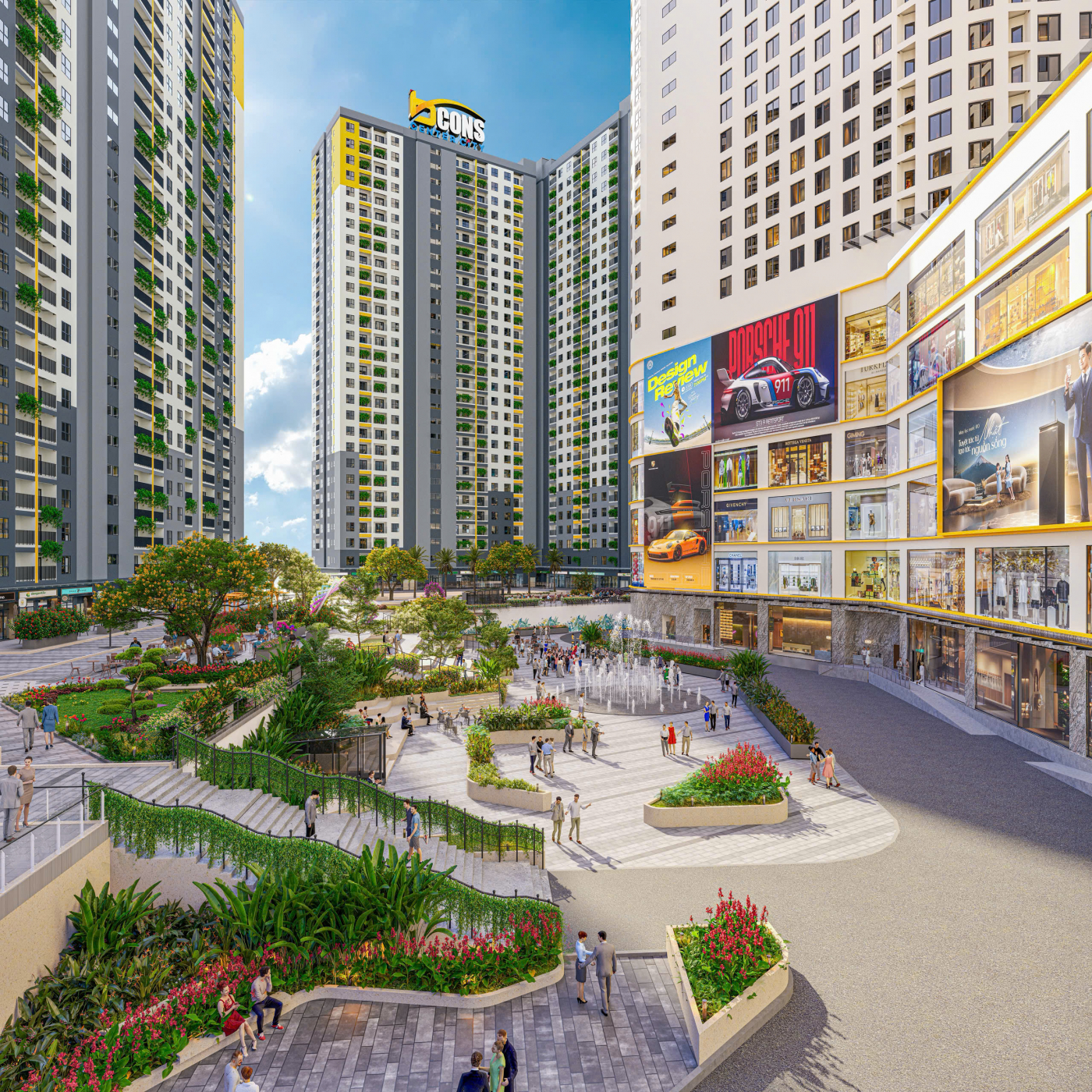 BÁN CĂN HỘ 2PN BCONS CENTERCITY GIÁ CHỈ TỪ 2,5 TỶ