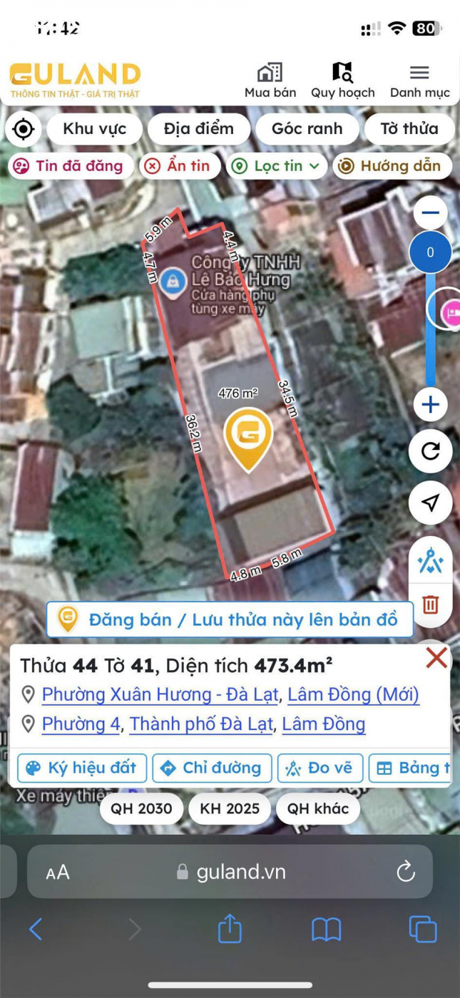 BÁN TỔ HỢP VILLA NGAY TRUNG TÂM TP ĐÀ LẠT