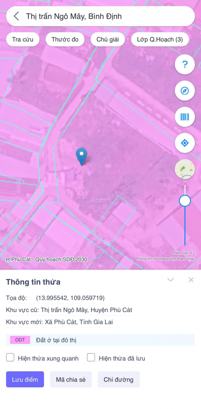 BÁN 488,9M2 ĐẤT SẴN SỔ TRUNG TÂM THỊ TRẤN NGÔ MÂY FULL TIỆN ÍCH