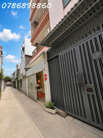 BÁN NHÀ 4 TẦNG HẺM 21 TÂN MỸ – P. TÂN PHÚ, Q7