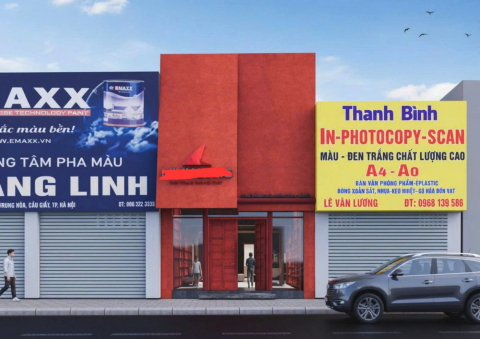 CHO THUÊ SHOWROOM MẶT PHỐ LÊ VĂN LƯƠNG – VỊ TRÍ ĐẸP, PHÙ HỢP KINH DOANH, VP