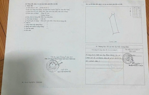 ⭐Chính chủ bán nhà đất lô góc Chợ Núi Móng, Từ Sơn, Bắc Ninh, 0975187504