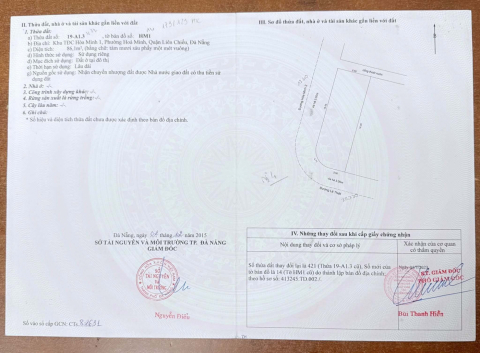 🔴Bán đất 2 Mặt Tiền Lê Thiệt & Hòa Minh 2 - Gần bãi tắm biển