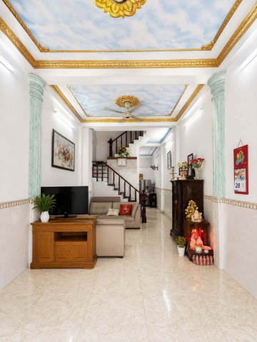 BÁN NHÀ 5 TẦNG 54M² GIÁP TÂN BÌNH – GẦN ÂU CƠ / LẠC LONG QUÂN – HẺM XE HƠI  7.X TỶ