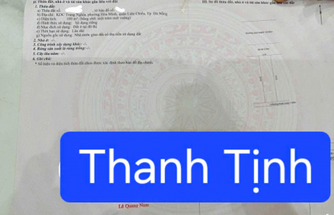 🔴💥Bán đất đường 10,5m Thanh Tịnh - Gần bên xe TTTP