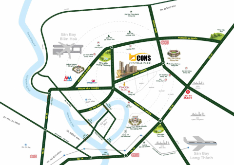 BCONS CENTRAL PARK – VỊ TRÍ KẾT NỐI, KHÔNG GIAN SỐNG GIỮA BIÊN HÒA